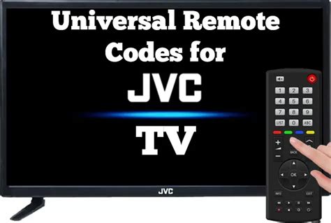 jvc tv code